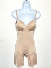 NWD SPANX Women's XL Suit Your Fancy Strapless Cupped Mid-Thigh Bodysuit 10156R