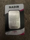 1 oz .999 Silver Bar Nadir Metal Rafineri Sealed in Assay Card & Serialized