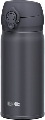 Thermos water bottle SST mobile one touch mug 350ml Smoke black JNL-356 SMB