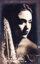 Cuba Cuban Unknown Vedette Signed (1930s) ❤️ Vintage Portrait Photo 1108K