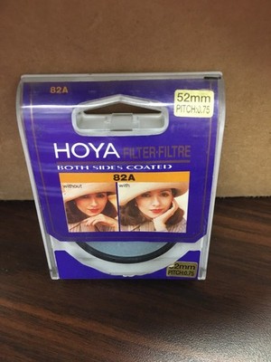 HOYA 52mm 82A Color Correction Filter Both Sides Coated Camera Lens Filter
