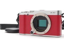  Top MINT Fujifilm X-A1 Red 16.3MP Mirrorless Digital Camera Body From JAPAN