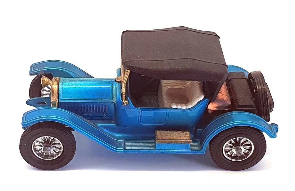 Matchbox Models Of Yesteryear Y-8 - 1914 Stutz Roadster - Blue - Image 4 of 4