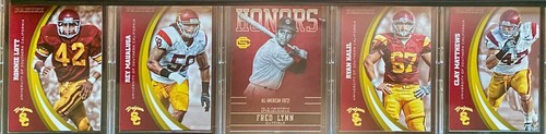 USC TROJANS Collector Card Wall Display — 20 Enclosed Cards + Bonus Card Box - Picture 4 of 6