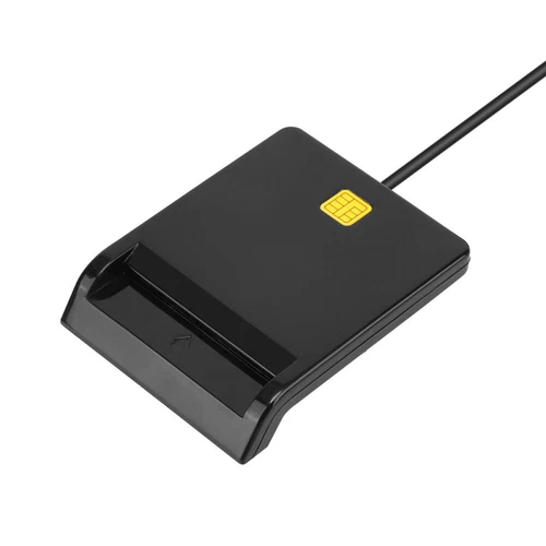 USB Chipkartenleser Kartenleser Personalausweis Lesegerät Smart Card Reader - Bild 19 von 21