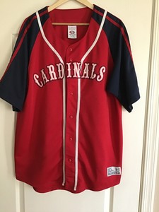 cardinals button up jersey