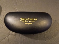 Juicy Couture Black Label Los Angeles Glasses Case Eyeglass Case Sunglass Fine