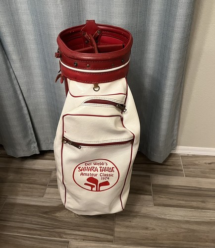 Vintage Leather WILSON STAFF Model - Del Webb’s Sahara Tahoe Amateur Classic1974