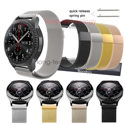 Magnetic Milanese Loop Watch Band Strap 