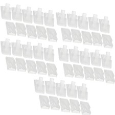 50PCS Ring Holder Stand Plastic Ring Jewelry Display Rack Ring Storage