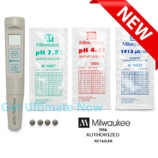 Milwaukee MW804 pH/Conductivity/TDS/Temperature Testers with replaceable electro