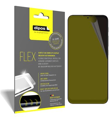 3x Schutzfolie für Lenovo K13 Pro Folie, 100% Displayabdeckung, dipos Flex