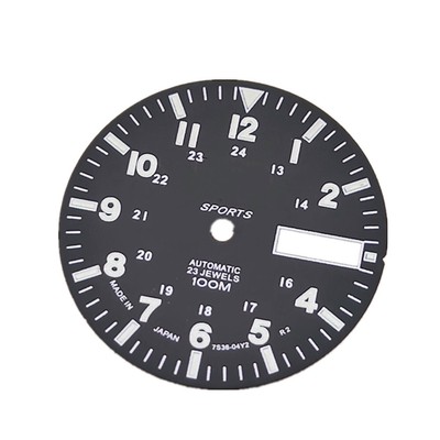 Replace Copper Green Luminous Dial For NH36A Automatic Mechanical Watch Movement