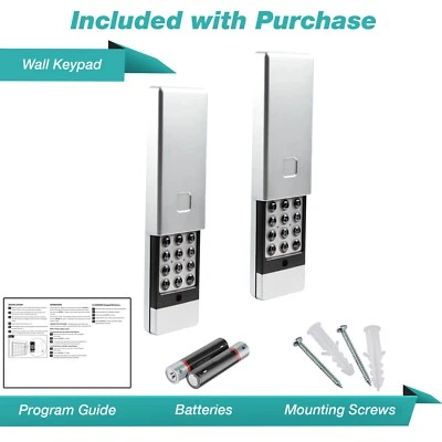 GARAGE SYNC 2 Replacement Garage Door Opener Wireless Wall Keypad for Marantec M13-631