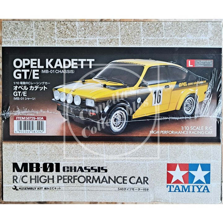 タミヤ 1/10RC オペル カデット GT/E (MB-01シャーシ)