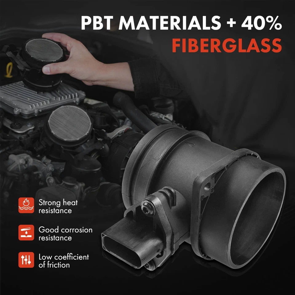 MAF Mass Airflow Sensor for BMW E90 E91 E87 E83 320i 318i 118i 120i X3 2004-2012 - image 3 of 4