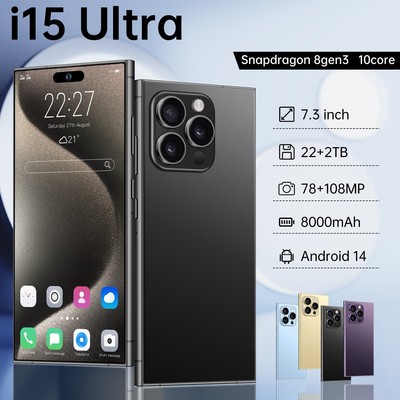 Smartphone built-in pen i15 Ultra octa-core 7.3 large screen 20 million pixel