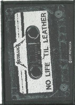 METALLICA no life til leather 2017 - WOVEN SEW ON PATCH official merchandise 