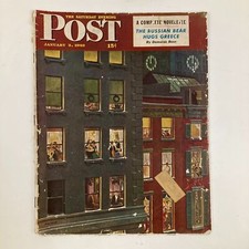 Saturday Evening Post Magazine January 3 1948 Apartment - Falter GD Interior Saturday Evening Post Magazine January 3 1948 Apartment - Falter GD Interior