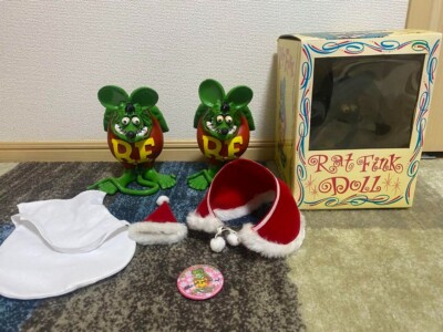 Rat Fink Doll サンタコスチューム付き Rat Fink Doll with Santa Costume | eBay