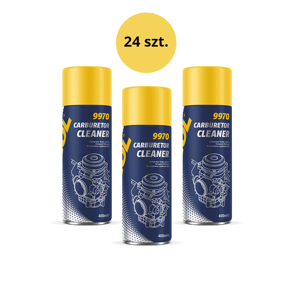 Nettoyant carburateur MANNOL 9970 aérosol 400ml spray dégraissant pour moteur essence
