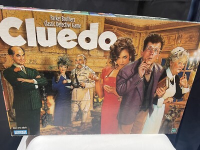 Vintage Cluedo Classic Detective Game 1999 COMPLETE Parker Brothers Board Game