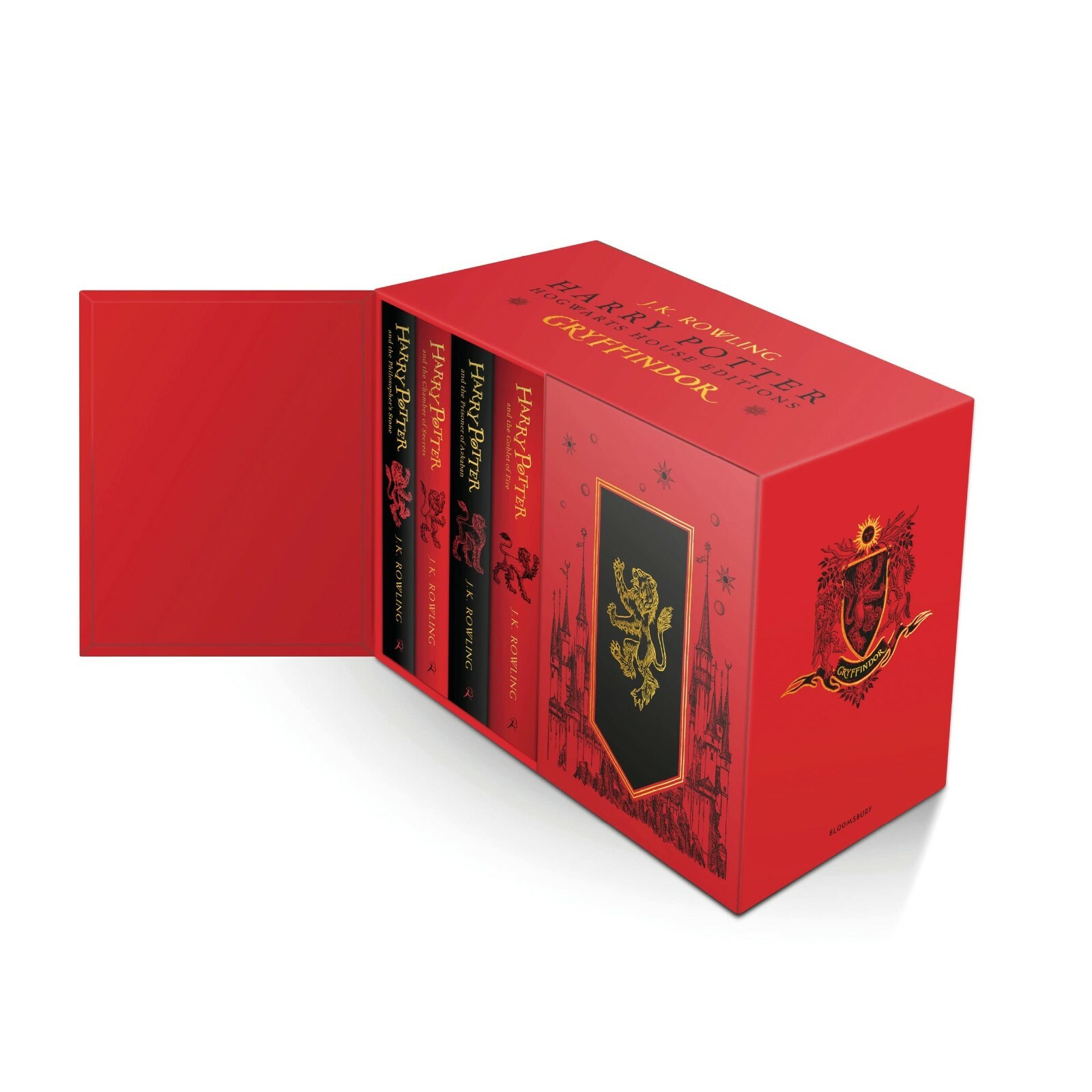 Harry Potter Gryffindor House Editions Hardback Box Set: 1-7 di J. K. Rowling,