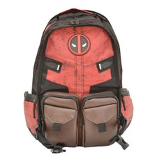Image of Cosplay Deadpool Wade Wilson Students Backpack Laptop Travel Rucksack Schoolbag