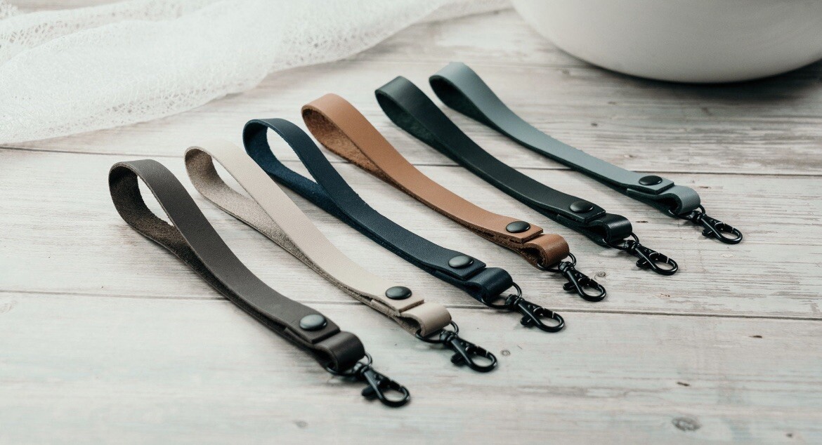 leather lanyard keychain eBay