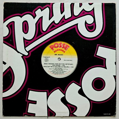 1984 - MR. MAGIC - MAGIC'S MESSAGE (THERE HAS TO BE A BETTER WAY