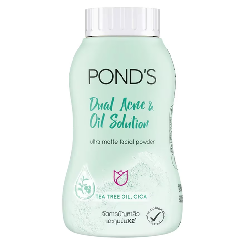 6x Pond's Powder Dual Acne Oil Solution Translucent Loose for Facial Skin 50 g - Picture 2 of 4