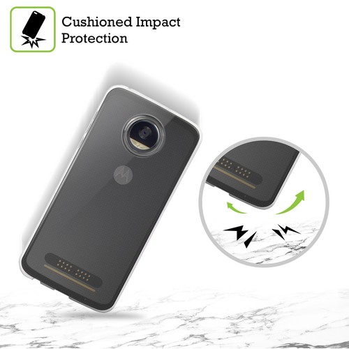 HEAD CASE GLITTERY MARBLE PRINTS SOFT GEL CASE & WALLPAPER FOR MOTOROLA PHONES 2 - Picture 6 of 8
