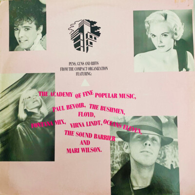 Various - Pens, Guns And Riffs From The Compact Organization (LP, Comp)