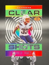 2021 Illusions Clear Shots Emerald Acetate Derwin James Jr. 6 Chargers FREE SHIP