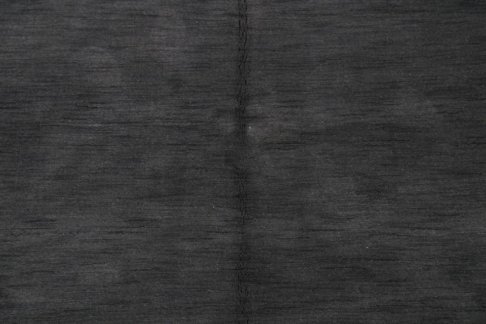 Solid Gabbeh Oriental Contemporary Area Rug Wool Hand-knotted 5x8 Foyer Carpet - Image 4 of 4