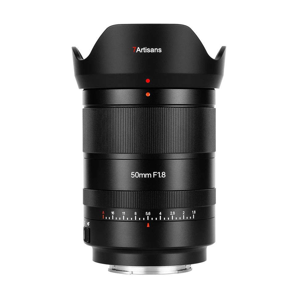 7Artisans 50mm F1.8 AF Full Frame Auto Focus Lens Sony E A7M2 A7S A7R4 a1 A9 A7C - Image 2 of 4