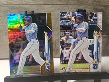 Erick Mejia 2020 Topps Update Series Gold Foil RC with Base Kansas City Royals