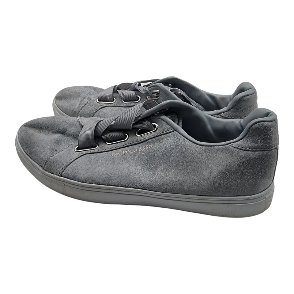 США Polo Assn туфли женский размер 8,5 серый Enya кроссовки Athletic шнурует вверх лента - Изображение 4 из 4