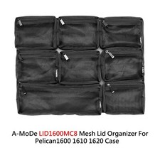 NEW  Removable design Mesh Lid Organizer for Pelican1600 1610 1620