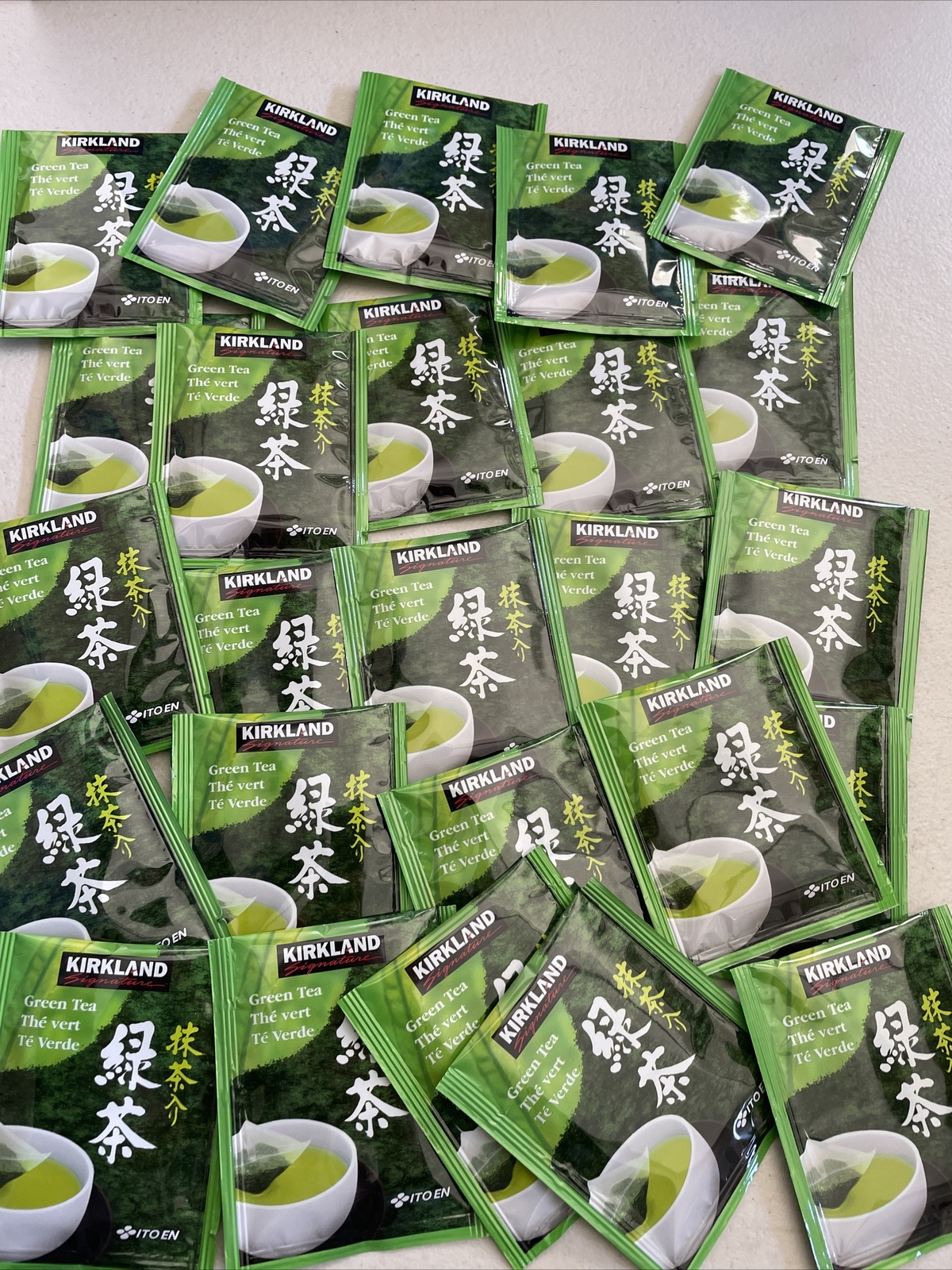 25 Kirkland Signature Ito En Matcha Blend Green Tea Bags 100 Japanese