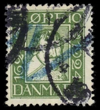 DENMARK 166 - Danish Postal Service "King Christian IV" (pf67903)