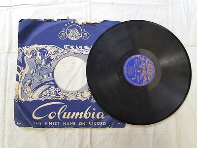 Vintage 78 RPM Film Mela 1948 Naushad Ge 8158 Columbia Schallplatte R26