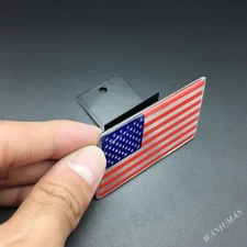 American USA Flag Grille Sticker Emblem Car Badge Decal Trunk Fender