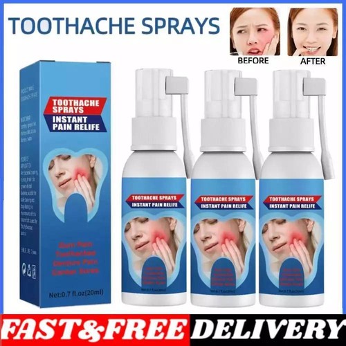 1~3 PIEZAS Spray para Dolor de Muelas Alivio Instantáneo del Dolor Cuidado Bucal Tratamiento Dental Efectivo✅ - Imagen 2 de 16