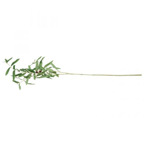 Künstlicher Olivenzweig Deko 100cm mediterrane Kunstpflanze für Zuhause und - Bild 3 von 3