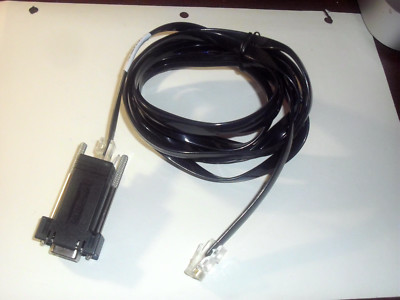 Ortronics Adapter DB9 Female to RJ45 Female w 8 ft Cable 72-0876-01, LDW0398