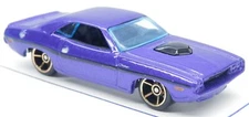 Hot Wheels 1970 Dodge Challenger Dark Purple FTE '70 MOPAR 1/64 Scale