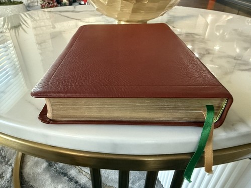 Meister Heilpräsenz Bibel signiert KJV (echtes Kalbsleder) Benny Hinn Min. - Bild 3 von 7