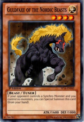 Guldfaxe of the Nordic Beasts SP14-EN045 Star Pack 2014 1st Edition
