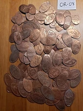 100+ Assorted Pressed Elongated Pennies From Oregon See Description